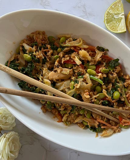 Hot Thai Chicken Salad