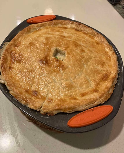 From Scratch Chicken Pot Pie With Rich Pastry Crust