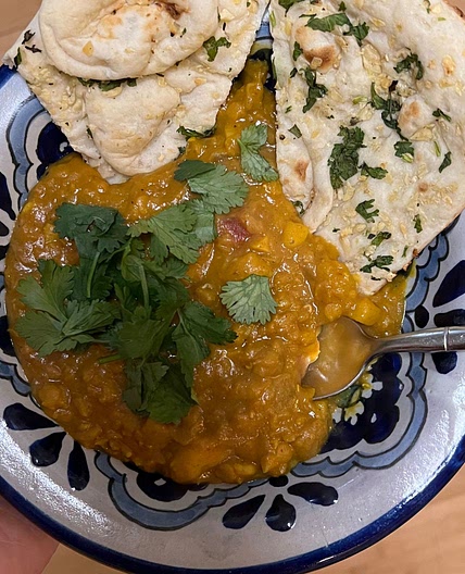 Masoor Dal (Spiced Red Lentils)