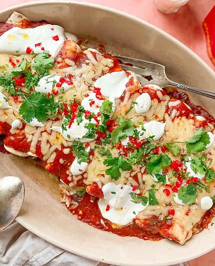 Slow Cooker Enchiladas