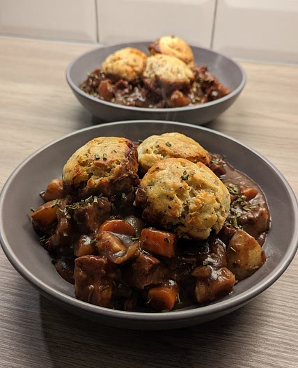 English Stew Dumpings