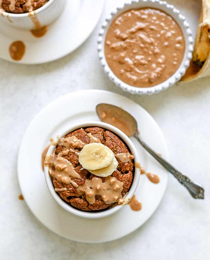 5-Min Fluffy Vegan Baked Oats