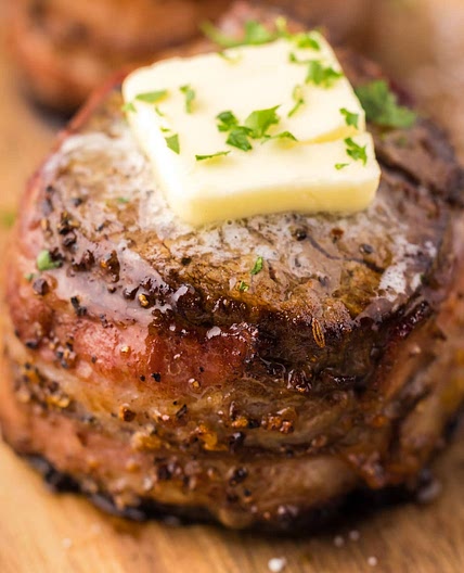 Bacon Wrapped Filet Mignon