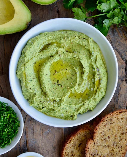 Avocado hummus