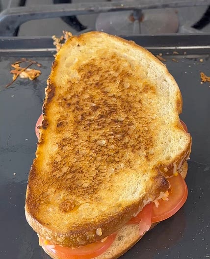 Grilled Cheese & Tomato Sandwich