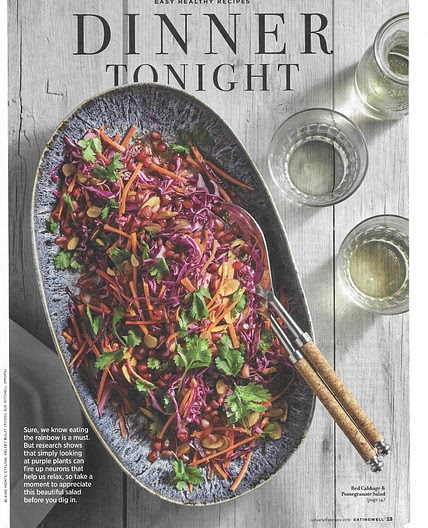 Red Cabbage & Pomegranate Salad