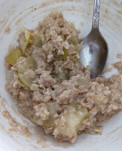 Healthy Apple Pie Oatmeal