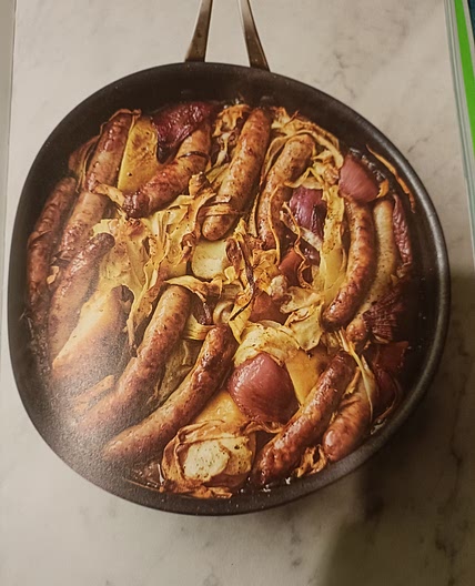 Sausage and Apple Bake
