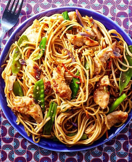 Fast! Chicken Chow Mein