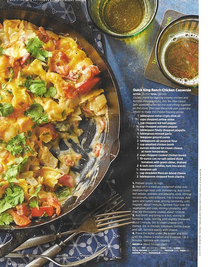 Quick King Ranch Chicken Casserole
