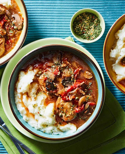 Big Batch Slow Cooker Chicken Cacciatore