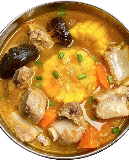 tomato corn ribs soup