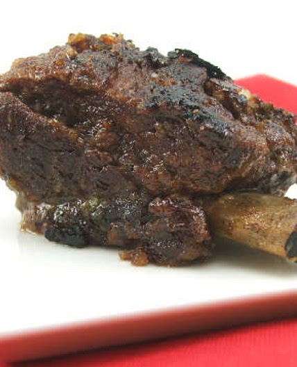 Slow-Cooker Braised Short Ribs with Honey Garlic Glaze