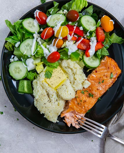Air Fryer Teriyaki Salmon