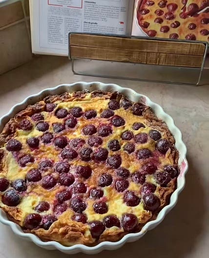 Clafoutis aux cerises 🍒