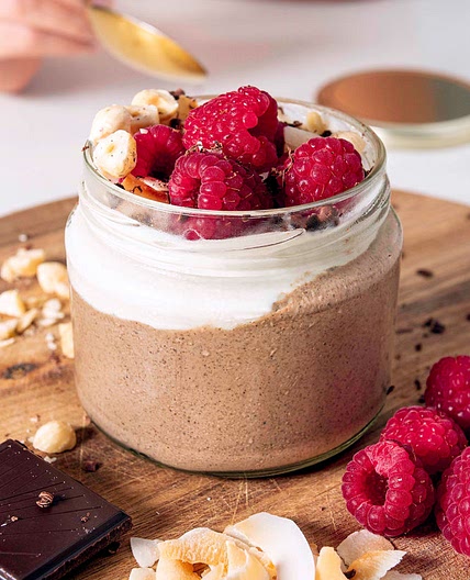 CHOCOLATE BLENDED CHIA PUDDING