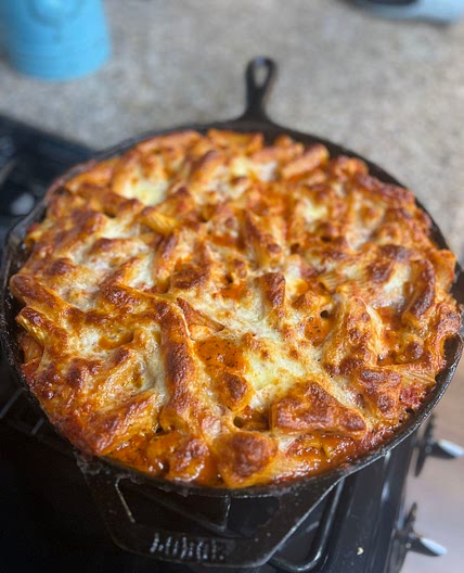 Seafood baked Ziti 