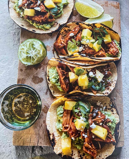 HBH Chicken Tinga Tacos