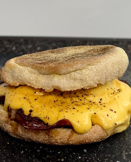 Eggs Benedict Sandwich