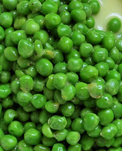 Sweet Peas with Parmesan and Lemon
