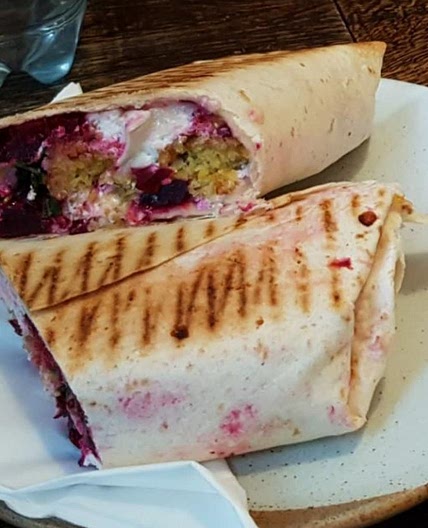 Goat cheese wrap