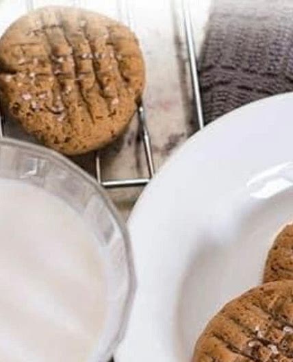 No Guilt Peanut Butter Cookies