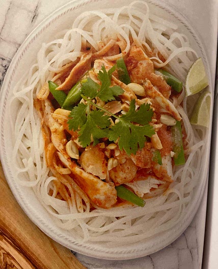 Thai Chicken and Noodles
