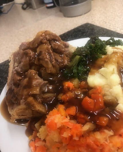 Slow cooker Steak & Kidney Pudding