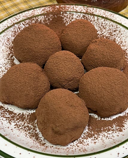 Fudgy Chocolate Truffle Mochi