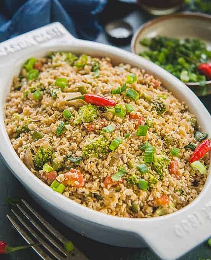 Asian Cauliflower Rice Recipe