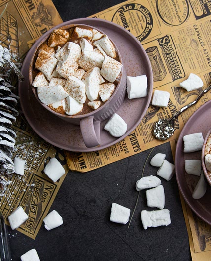 Hot Chocolate with Homemade Marshmallows!
