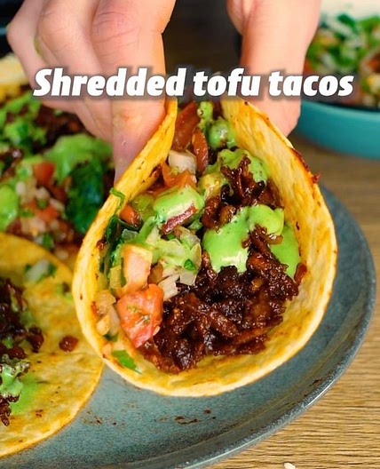 SHREDDED TOFU-TACOS 🌮