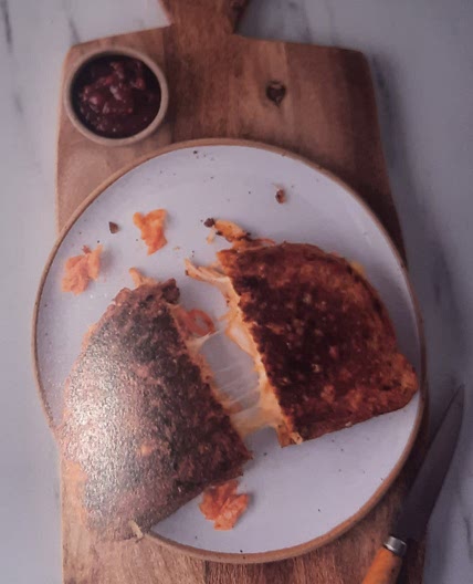 Kimchi toastie