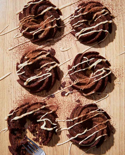 Chocolate, Orange and Coffee Bundt Cakes