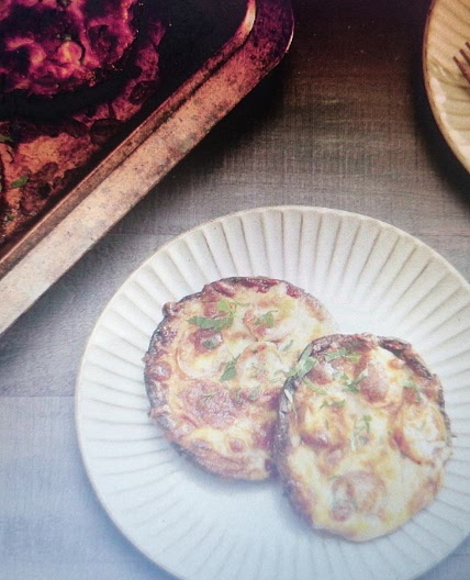 Portobello pizza