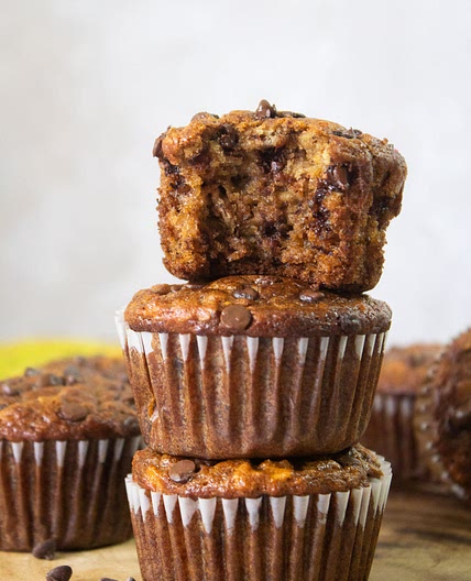 Banana Chocolate Chip Muffins
