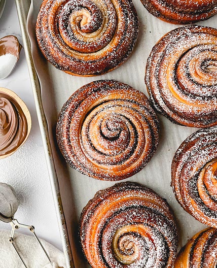 Nutella Brioche Buns