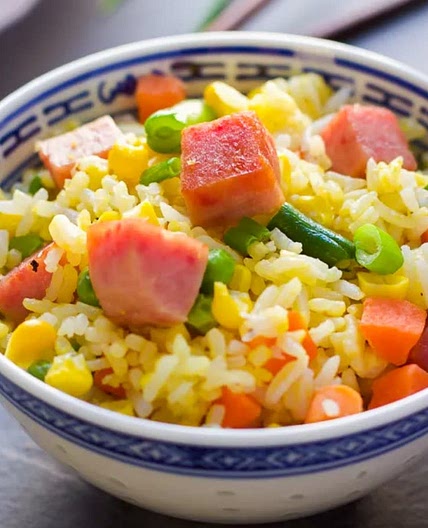 Spam and Egg Vegetable Stir Fry