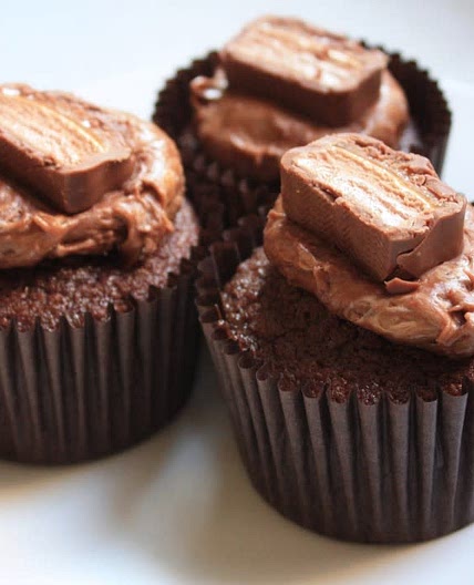 Mars Chocolate Cupcakes