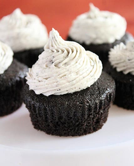 Three Ingredient Oreo Cupcakes