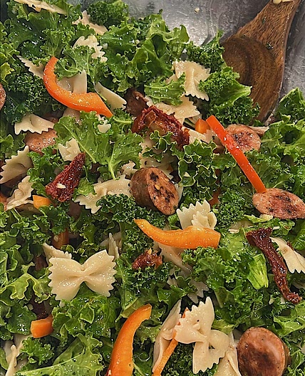 Kale Pasta Salad 