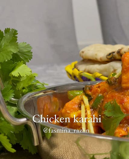 Boneless chicken karahi
