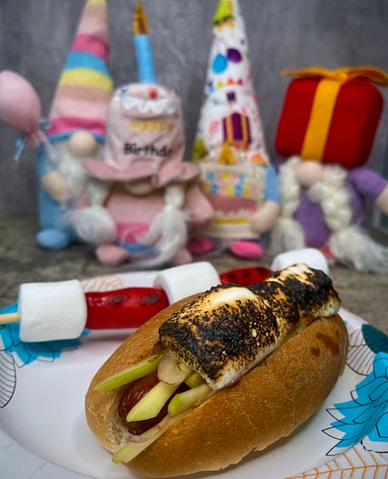 Filipino Birthday Hot Dog