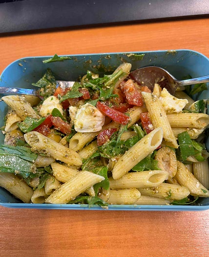 Pastasalade pesto