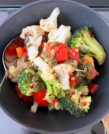 Spicy salty veggies 