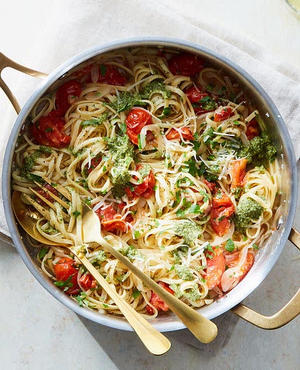 Martha's Classic One-Skillet Tomato Pasta