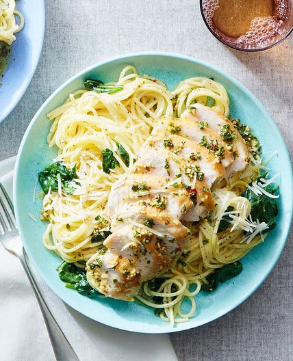 Martha's Classic Lemon Chicken Pasta