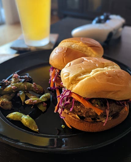 Thai Turkey Burgers