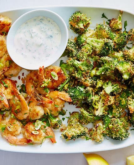 Pepperoncini Shrimp & Broccoli