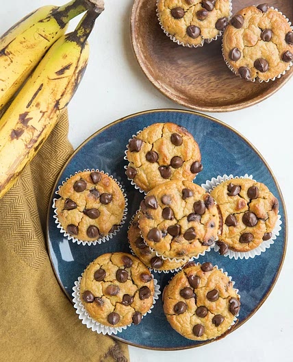 Chickpea Banana Muffins